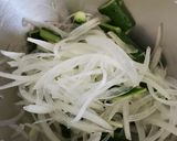 胡瓜と玉ねぎの梅肉和え★作り方3写真
