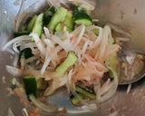 胡瓜と玉ねぎの梅肉和え★作り方6写真