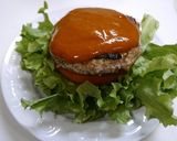 簡単！グルメチーズバーガー☆合挽き作り方3写真