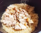 炊飯器で作るガーリックチキンライス♪作り方8写真