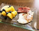 我が家の朝食　ぱっかーんウインナーエッグ作り方6写真