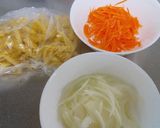 野菜たっぷり♪ミモザマカロニサラダ作り方1写真