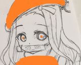 簡単!鬼滅の刃★禰豆子/ねずこ★キャラ弁作り方5写真