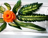 にんじんのバラ飾り切り（簡単）作り方7写真