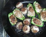 おいしさアップ！ 椎茸とピーマンの肉詰め作り方13写真