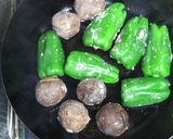 おいしさアップ！ 椎茸とピーマンの肉詰め作り方10写真