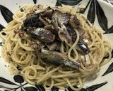 オイルサーディンのパスタ　安い　簡単作り方10写真