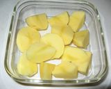 レンジで簡単♪鶏ささみ入りポテトサラダ作り方1写真