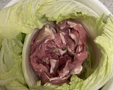 わたしのお料理で作る白菜と豚肉の重ね蒸し作り方2写真