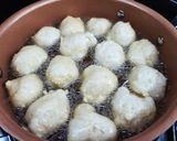台湾屋台のイカ団子作り方7写真