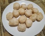 台湾屋台のイカ団子作り方8写真