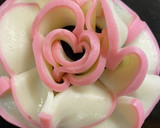 薔薇がめちゃ簡単！簡単かまぼこ飾り切り作り方7写真