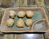 台湾屋台のイカ団子作り方10写真