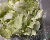 キャベツ ツナ わかめ 塩昆布の和え物作り方1写真