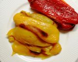 皮むきが簡単になるパプリカのオーブン焼き作り方12写真