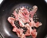 ブロッコリーと塩麹豚こま肉炒め作り方3写真