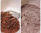 小さな贈り物チョコinココアカップケーキ作り方1写真