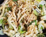 ダシ粉☆白ネギと油揚げのパラパラ炒め作り方5写真