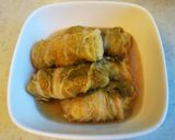 $白菜ロール$コンソメ煮$作り方5写真