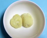 パプリカきらめくハムポテトサラダのツリー作り方2写真
