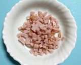 パプリカきらめくハムポテトサラダのツリー作り方6写真