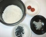 梅じゃこミネラル炊き込みご飯♪簡単食養生作り方1写真