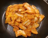 白菜の肉味噌炒め[味噌]作り方5写真