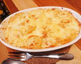 簡単酒肴☆鮭缶スープdeグリルポテト作り方6写真