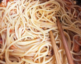 簡単♪缶詰でパスタ（トマト缶とサバ缶）作り方11写真