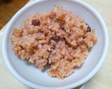 初日から食べる小豆玄米御飯作り方6写真