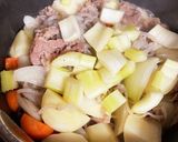 福菜向け、カレー風味の洋風肉じゃが作り方4写真