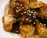 茄子と唐揚げのピリ辛甘酢炒め作り方4写真