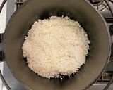 ダッチオーブンで基本の炊飯（キャンプ用）作り方1写真
