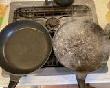 キャベツとサラダチキンのパスタ作り方1写真