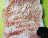 息子の軽食卵ロールサンドイッチ作り方4写真