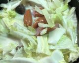 白菜の豆乳と牛乳でミルク煮作り方2写真