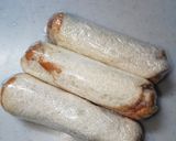 息子の軽食卵ロールサンドイッチ作り方7写真