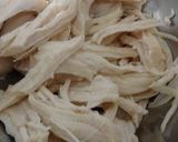 ピーマンと胸肉の塩昆布和え作り方1写真