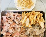 絶品おつまみ✨生姜たっぷり　牛すじ煮込み作り方7写真