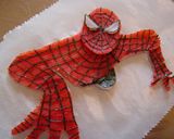 キャラ弁☆簡単『スパイダーマンのお弁当』作り方6写真