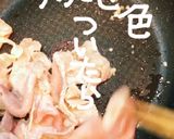 わさび菜と豚肉のマヨ炒め作り方4写真