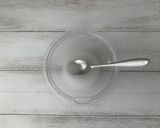 (精進)胡麻豆腐にかける椎茸だし醤油作り方1写真