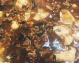 黒麻婆豆腐作り方23写真