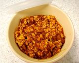 豆腐ステーキ♪ピリ辛ひき肉なめこ炒めがけ作り方6写真