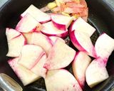 粒マスにんにくベーコンで♪カブのソテー作り方3写真