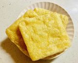 お弁当用♡私的♡稲荷味の油揚げ玉子♡作り方2写真