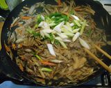 きのこ牛肉入りきんぴらごぼう作り方9写真