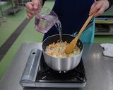 熊谷産！青パパイヤを使ったミネストローネ作り方6写真
