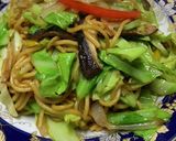 野菜たっぷり焼きそば作り方3写真
