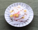 シャキシャキれんこんとカニカマのサラダ♪作り方4写真